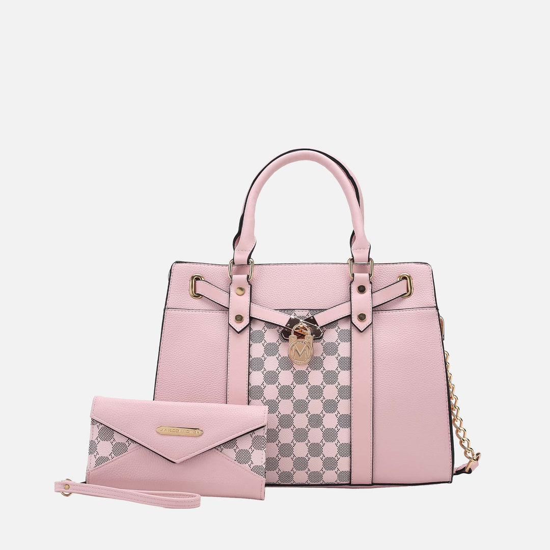 MKF Collection By Mia K Christine Shoulder Bag And Wallet Set