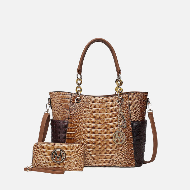 MKF Collection By Mia K Merlina Tote Bag And Wallet Set 1
