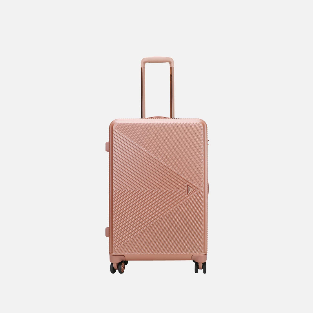 Black MKF Collection By Mia K Felicity Large Spinner Luggage