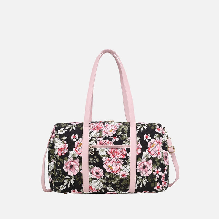 Floral Black MKF Collection By Mia K Khelani Weekender Bag