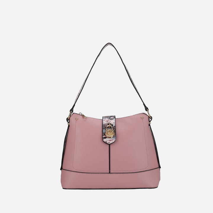 Beige MKF Collection By Mia K Ezra Shoulder Bag