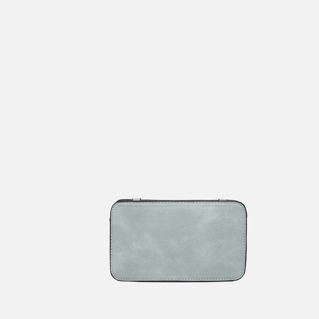Light Blue MKF Collection By Mia K Muriel Crossbody Bag And Card Holder Set