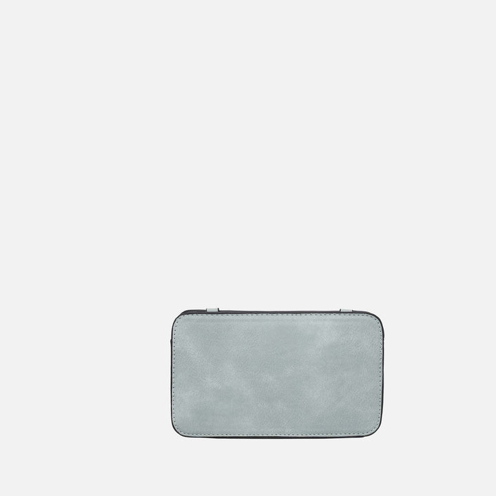 Light Blue MKF Collection By Mia K Muriel Crossbody Bag And Card Holder Set