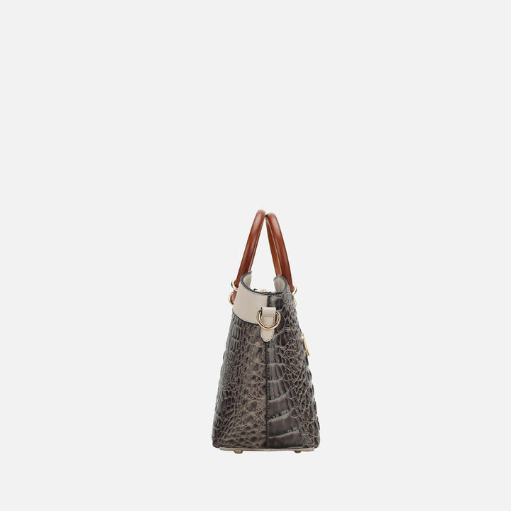 Croco Red MKF Collection By Mia K Phoebe Tote Bag And Wallet Set