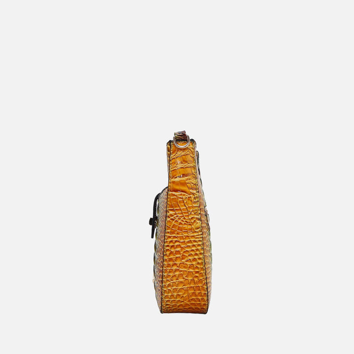 Croc Pink MKF Collection By Mia K Giovana Gradient Croc Crossbody Bag
