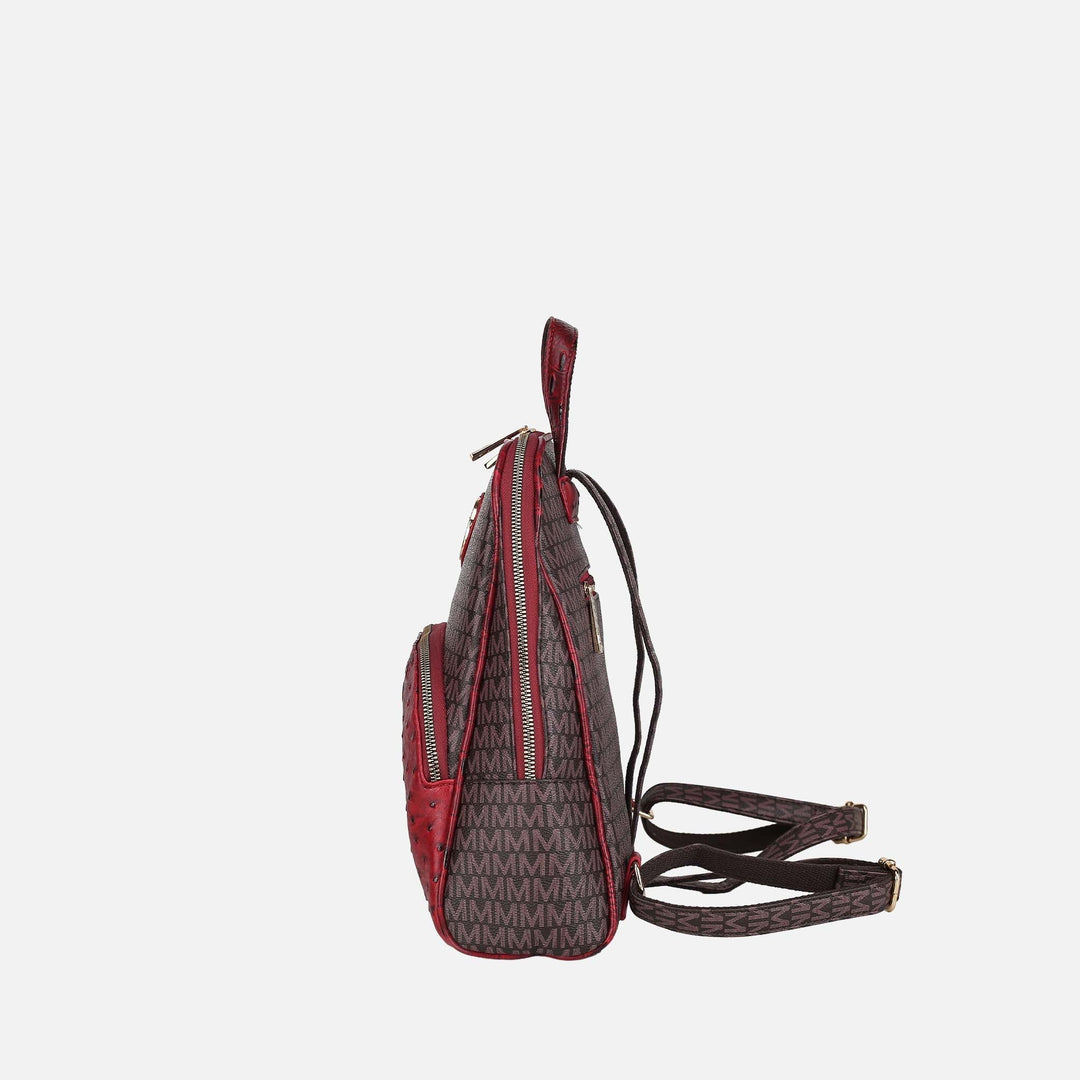 MKF Collection By Mia K Olympia Signature Backpack