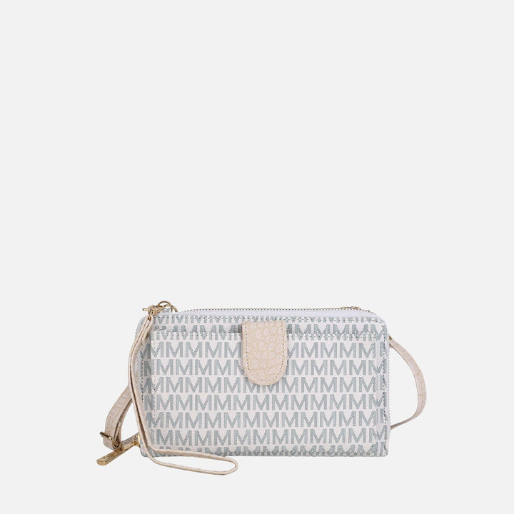 Navy MKF Collection By Mia K Olga Signature Phone Crossbody Bag