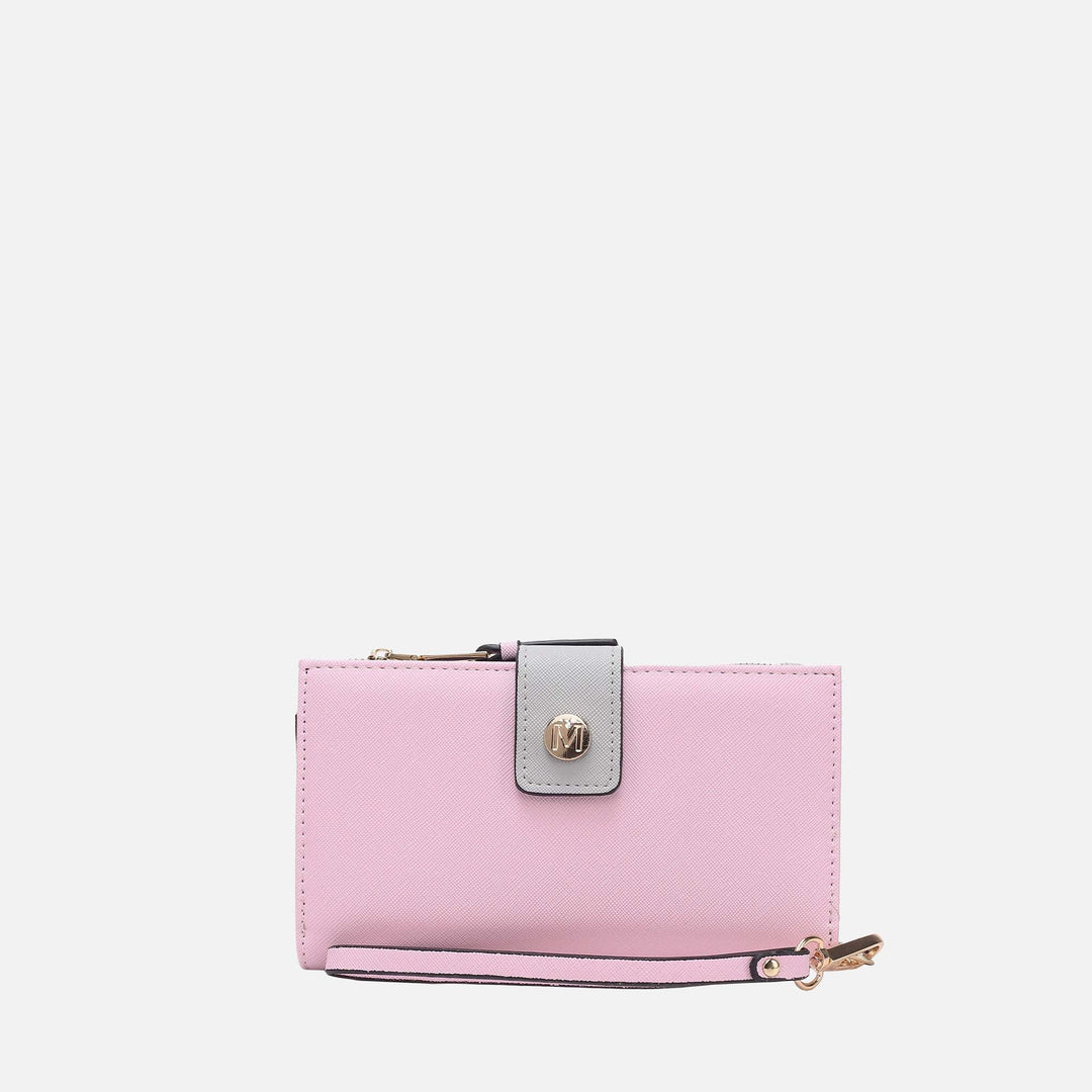 Navy MKF Collection By Mia K Solene Wristlet