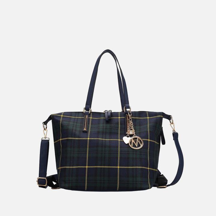 MKF Collection By Mia K Layla Convertible Weekender