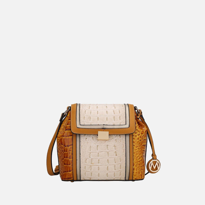 Brown MKF Collection By Mia K Jamilah Shoulder Bag