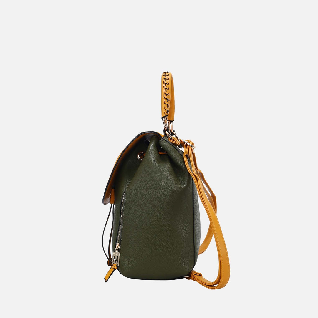 Chocolate MKF Collection By Mia K Kimberly Backpack 1