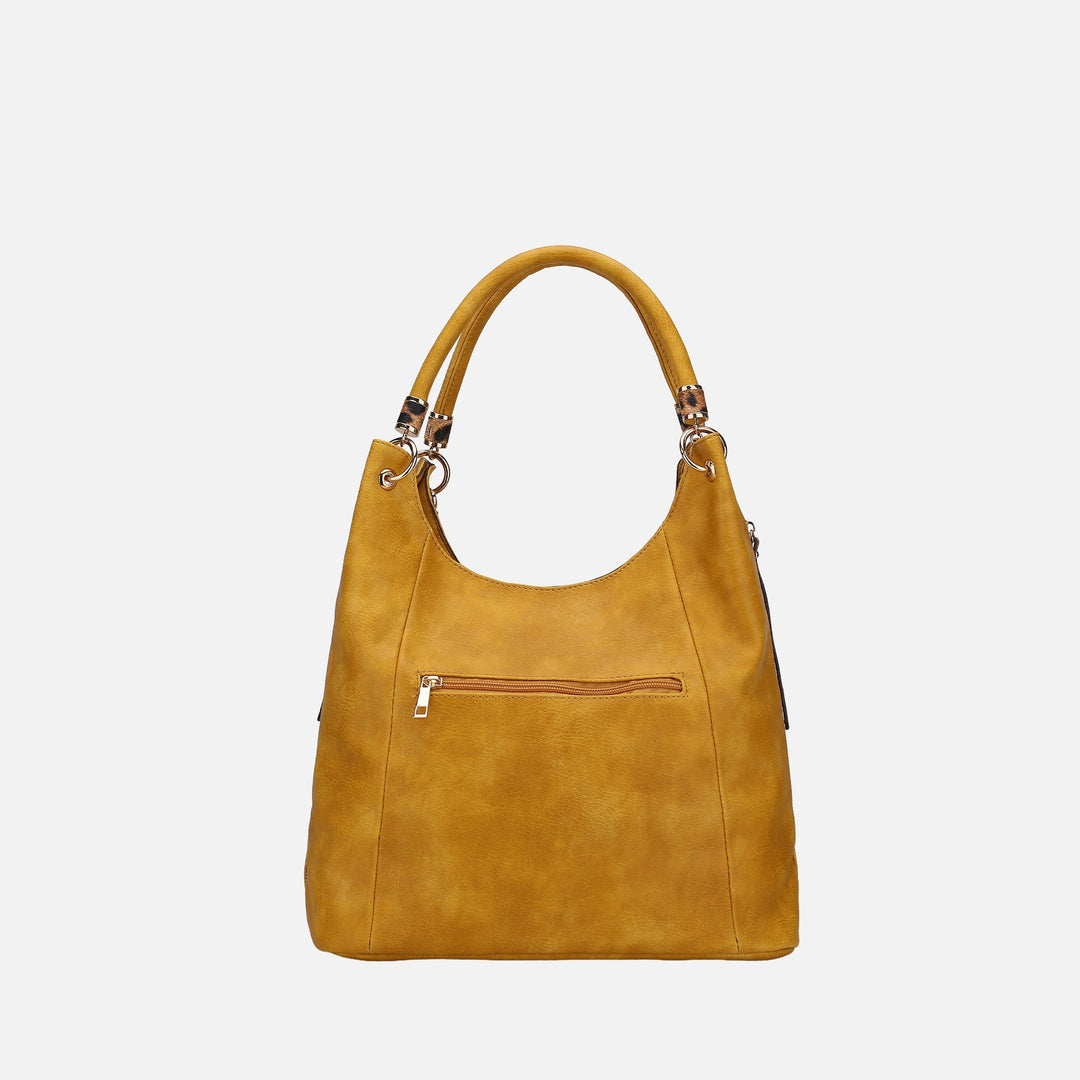 Khaki MKF Collection By Mia K April Hobo Bag