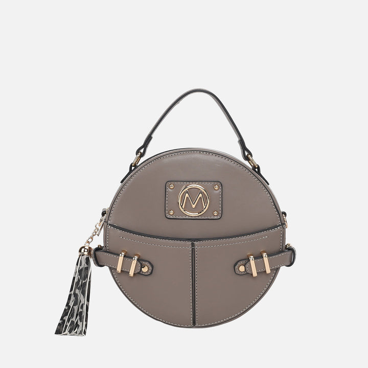 Taupe MKF Collection By Mia K Gayle Crossbody Bag