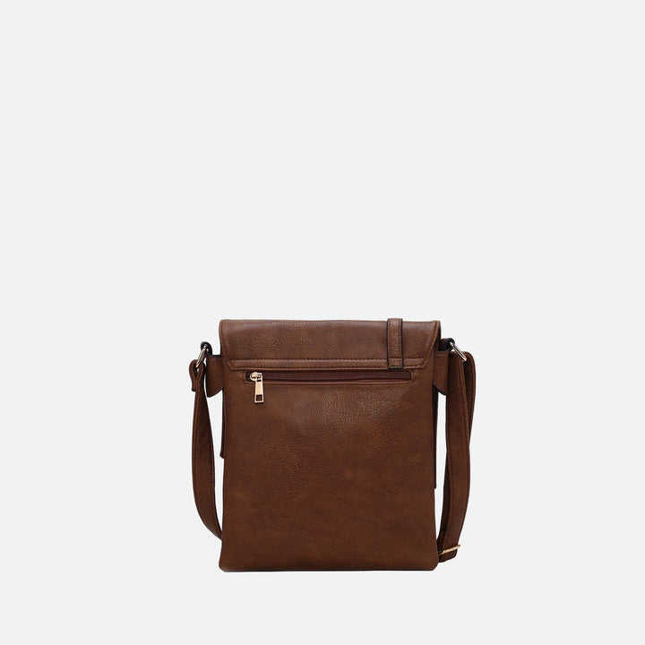 Rose Pink MKF Collection By Mia K Jasmine Crossbody Bag