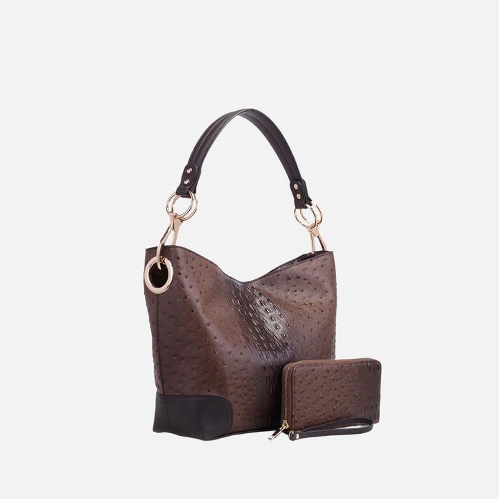 MKF Collection By Mia K Wandy Shoulder Bag And Wallet Set