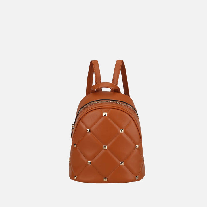 Wine MKF Collection By Mia K Hayden Quilted Backpack
