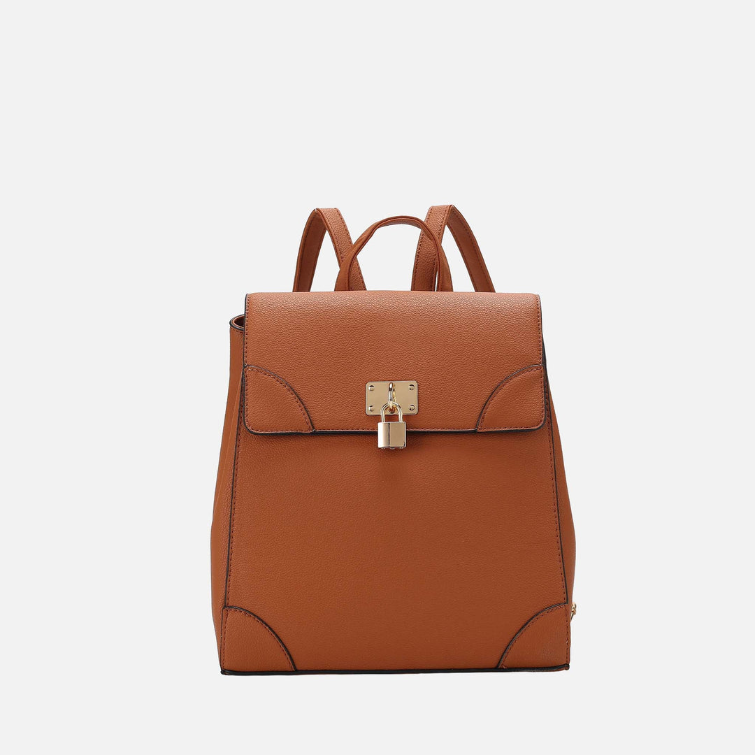 Taupe MKF Collection By Mia K Sansa Backpack