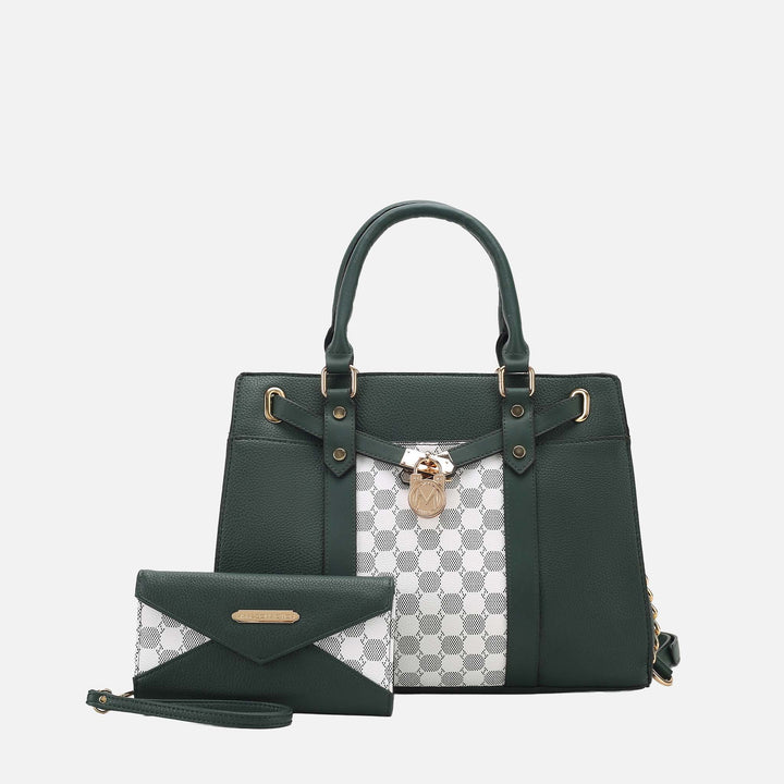 MKF Collection By Mia K Christine Shoulder Bag And Wallet Set