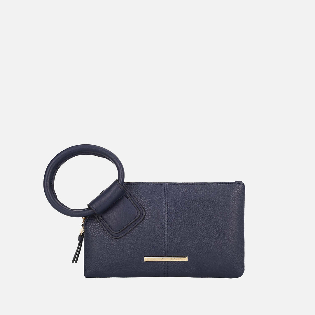 Wine MKF Collection By Mia K Simone Ii Clutch Wristlet