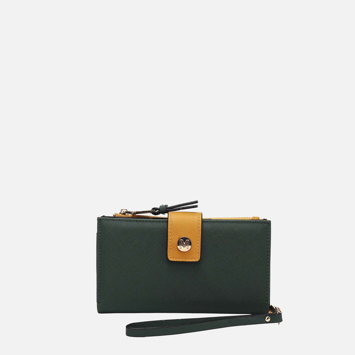 Olive MKF Collection By Mia K Solene Wristlet