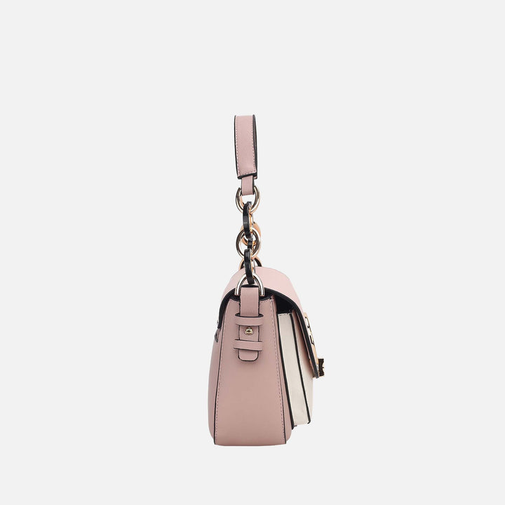 Coffee MKF Collection By Mia K Fantasia Shouder Bag