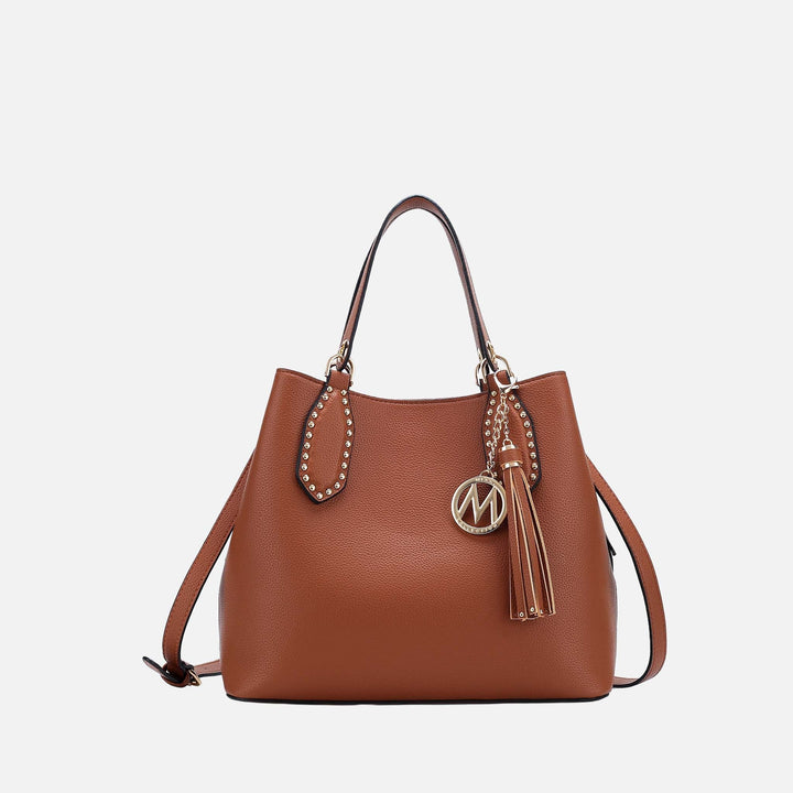Navy MKF Collection By Mia K Lana Hobo Bag