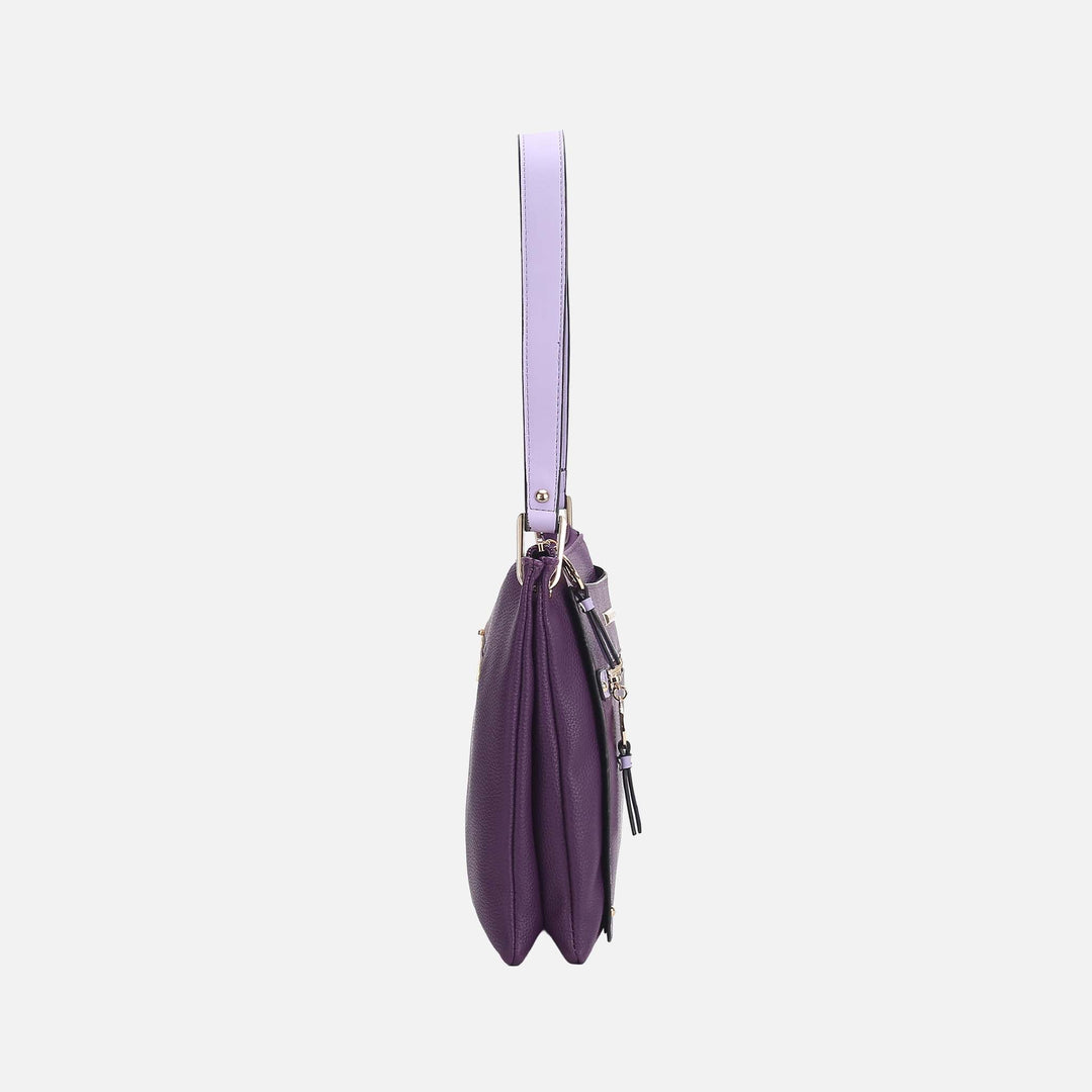 Coffee MKF Collection By Mia K Aliyah Shoulder Bag