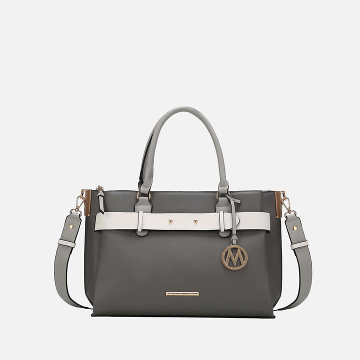 Charcoal Grey MKF Collection By Mia K Jamie Shoulder Bag
