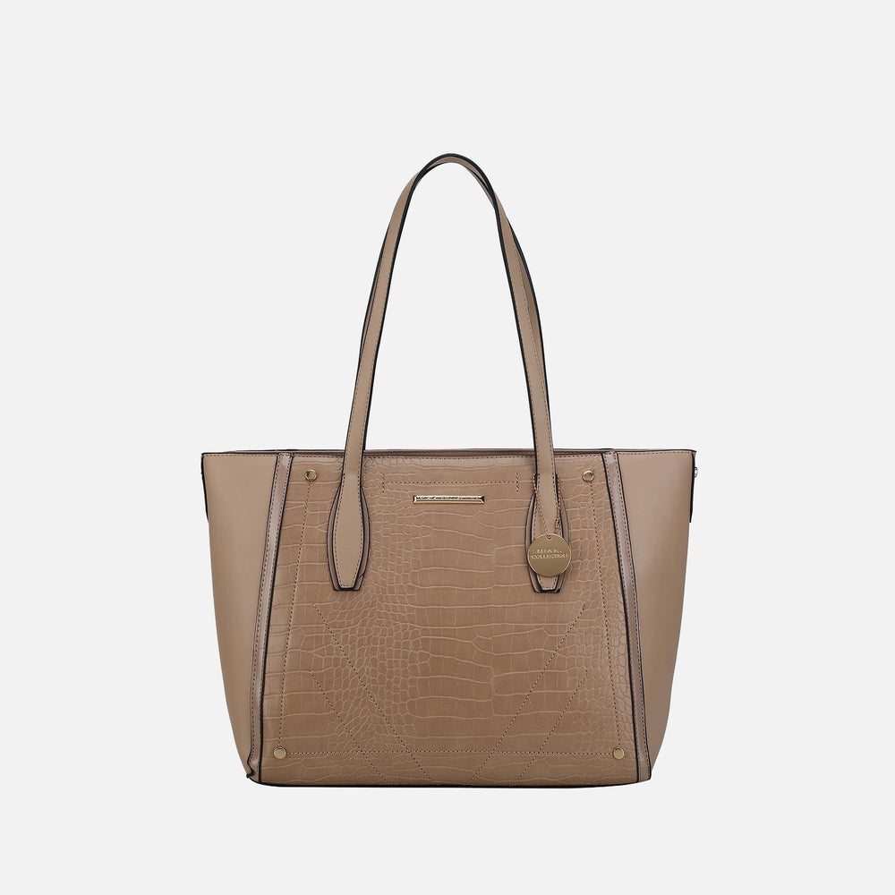 Taupe MKF Collection By Mia K Robin Tote Bag