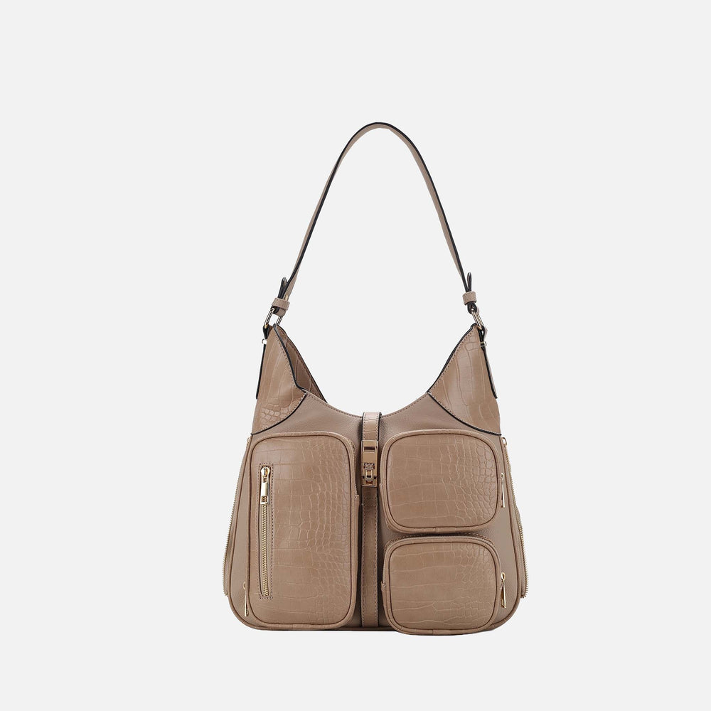 Coffee MKF Collection By Mia K Daphne Shoulder Bag