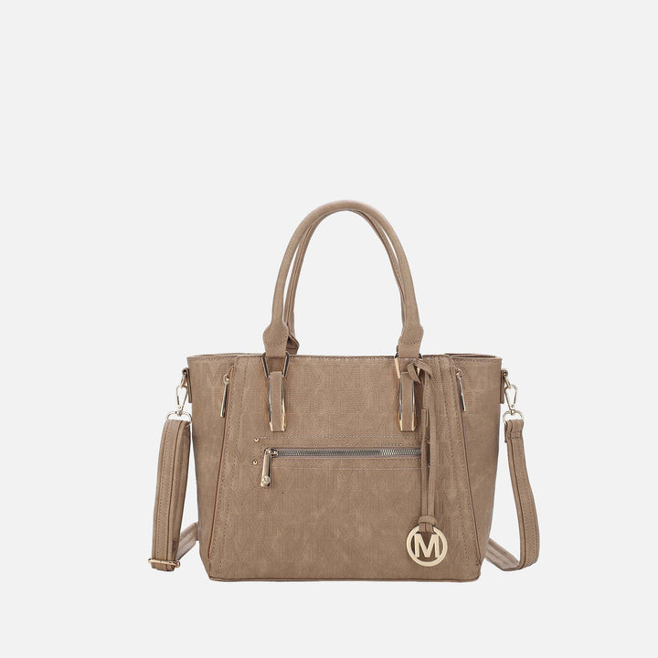 Chocolate MKF Collection By Mia K Cairo Signature Shoulder Bag