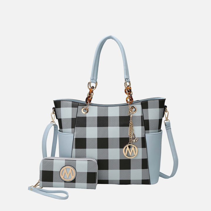MKF Collection By Mia K Bonita Tote Bag And Wallet Set 1