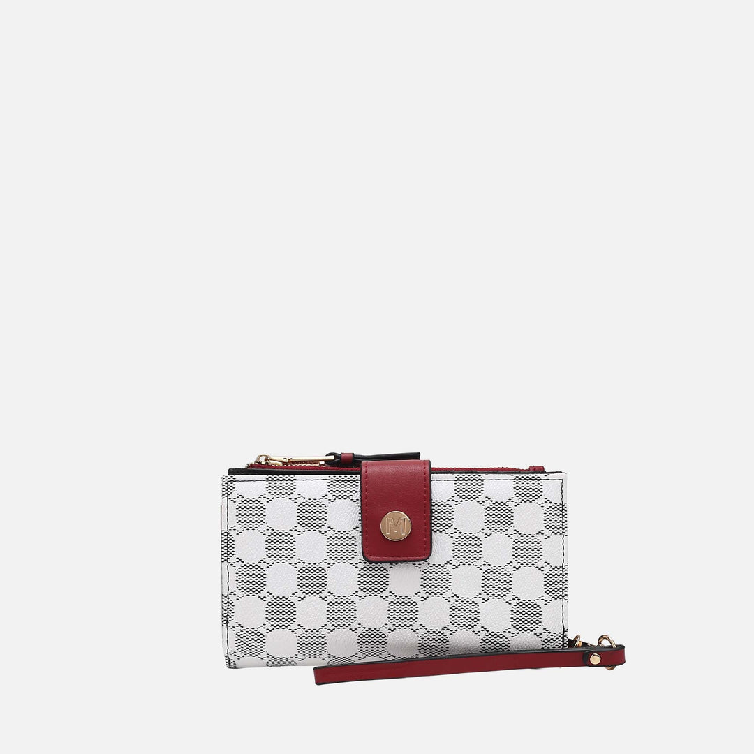 MKF Collection By Mia K Solene Monogram Wristlet