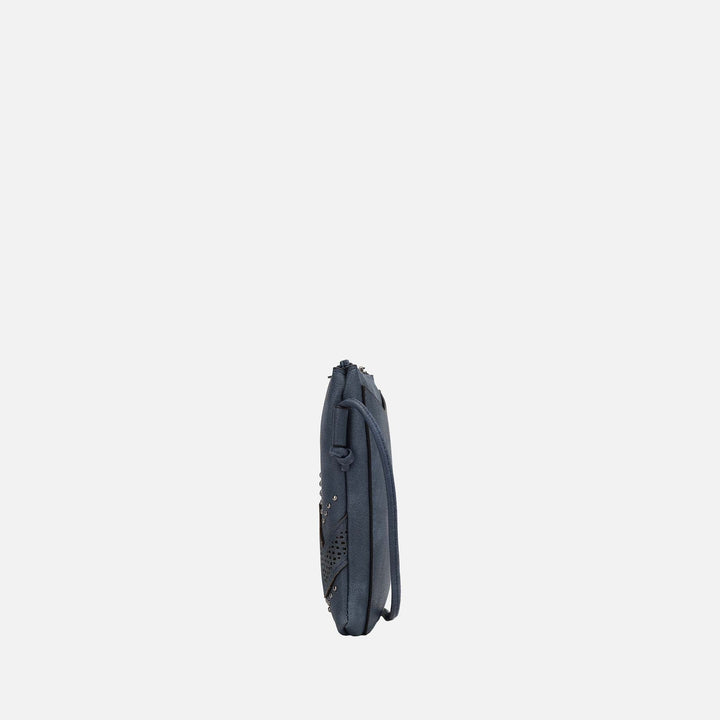 Grey MKF Collection By Mia K Athena Crossbody Bag