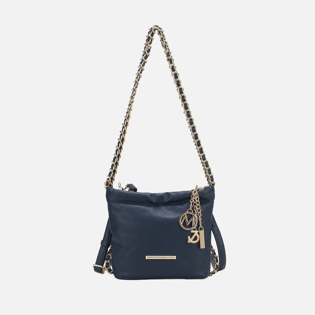 Indigo MKF Collection By Mia K Loriana Quilted Bag
