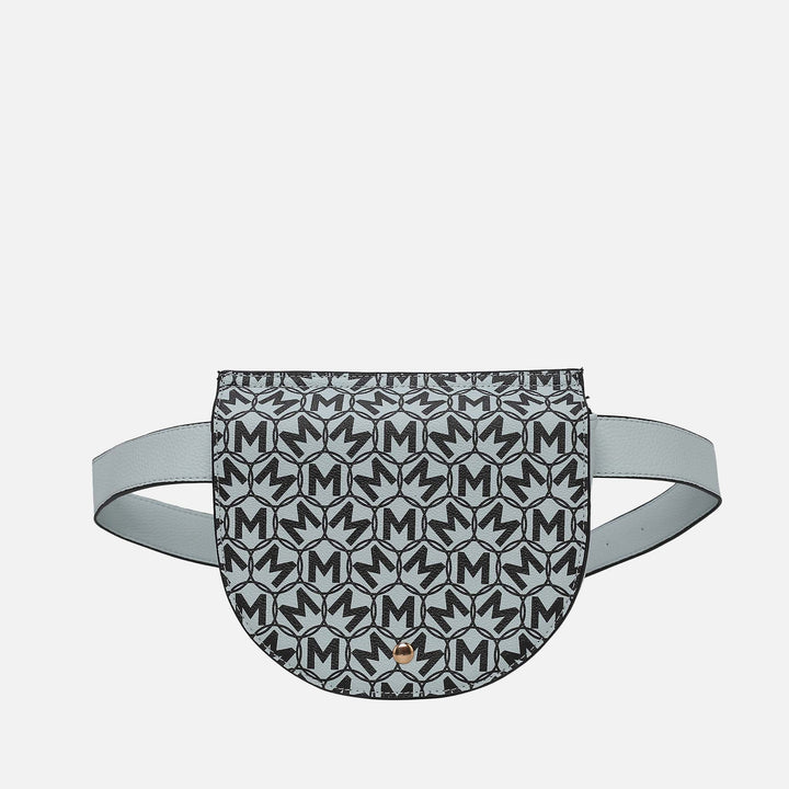 MKF Collection By Mia K Daksha Monogram Belt Waist Bag