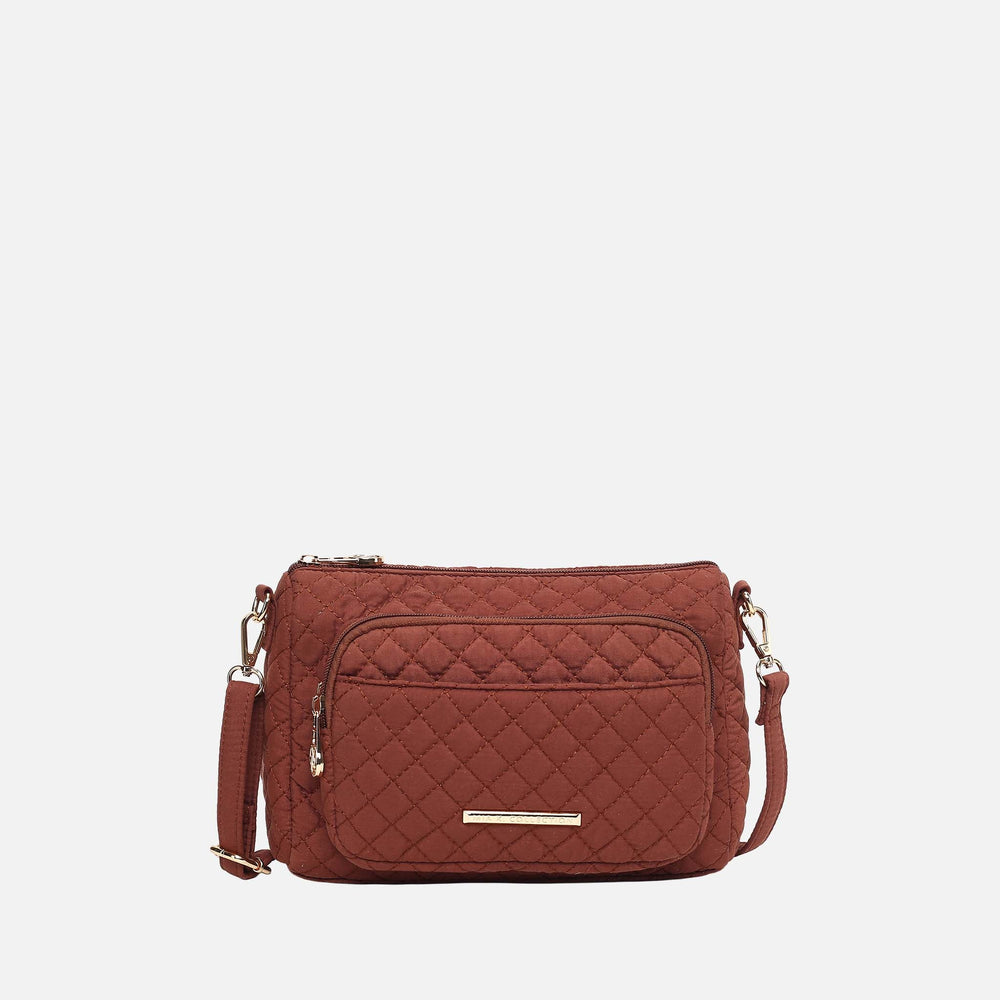 Fuschia Rose MKF Collection By Mia K Rosalie Shoulder Bag