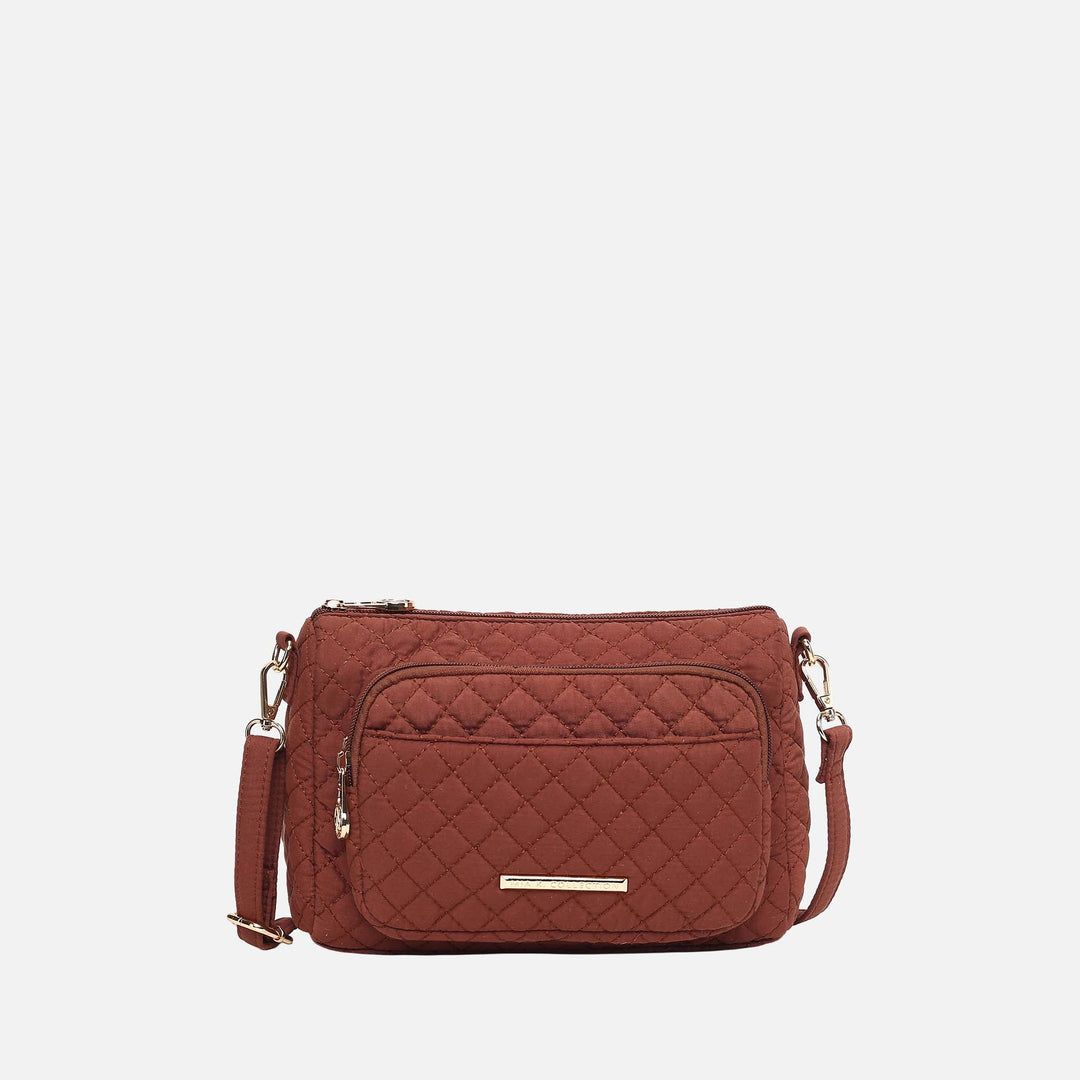 Fuschia Rose MKF Collection By Mia K Rosalie Shoulder Bag
