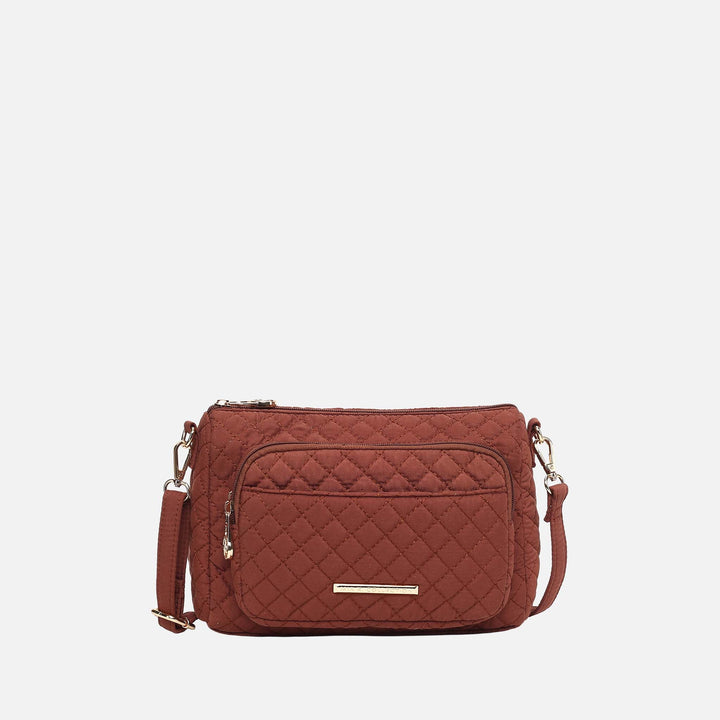 Fuschia Rose MKF Collection By Mia K Rosalie Shoulder Bag