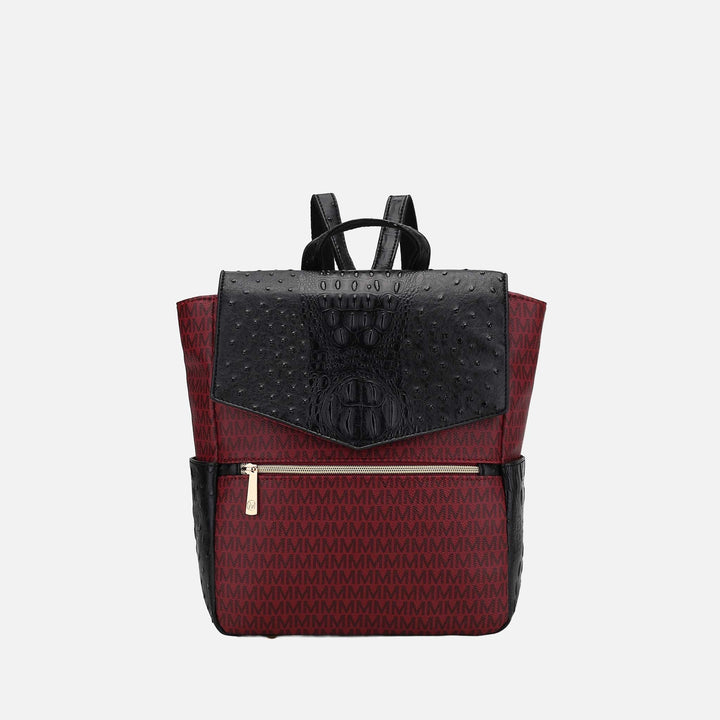 Red MKF Collection By Mia K Leidy Signature Backpack