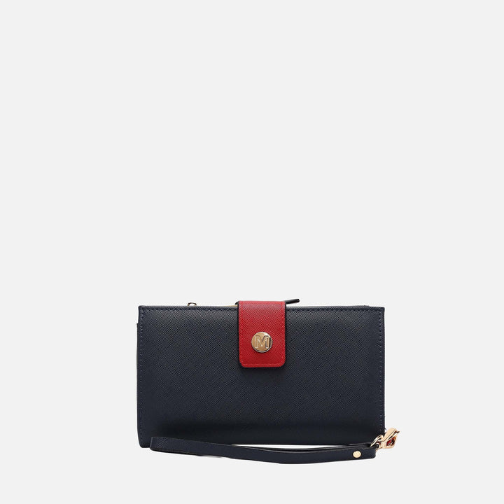 Pink MKF Collection By Mia K Solene Wristlet