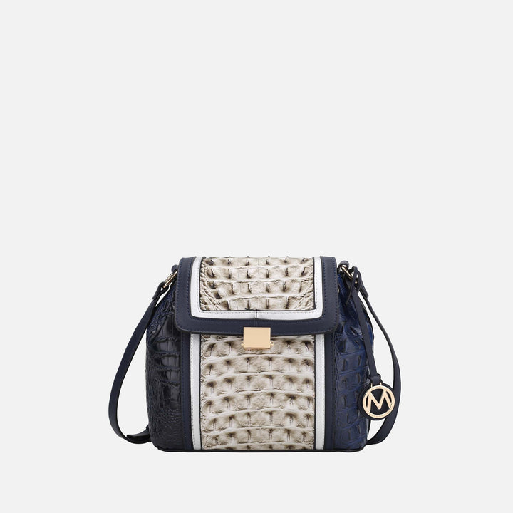 Cognac Brown MKF Collection By Mia K Jamilah Shoulder Bag