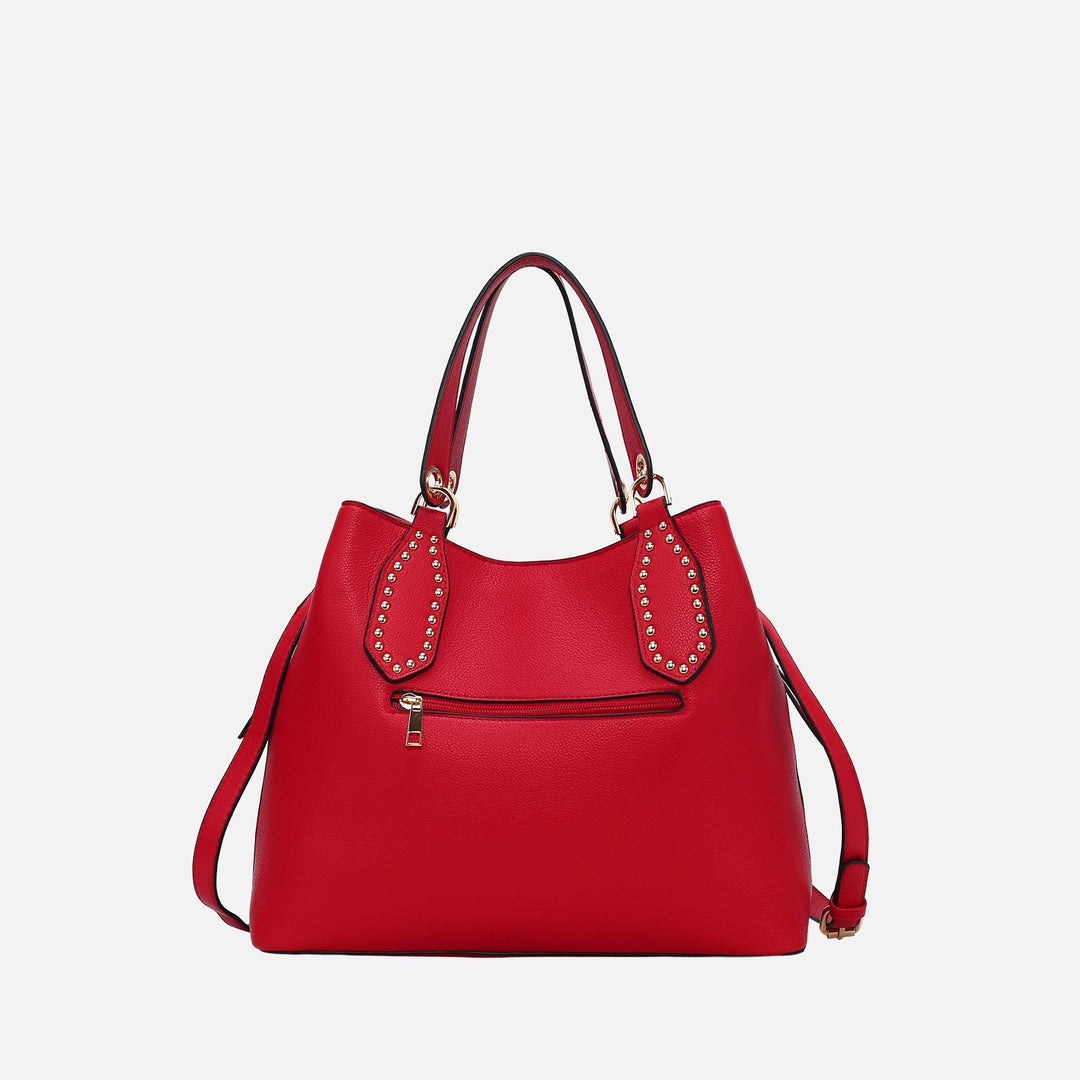 Beige MKF Collection By Mia K Lana Hobo Bag