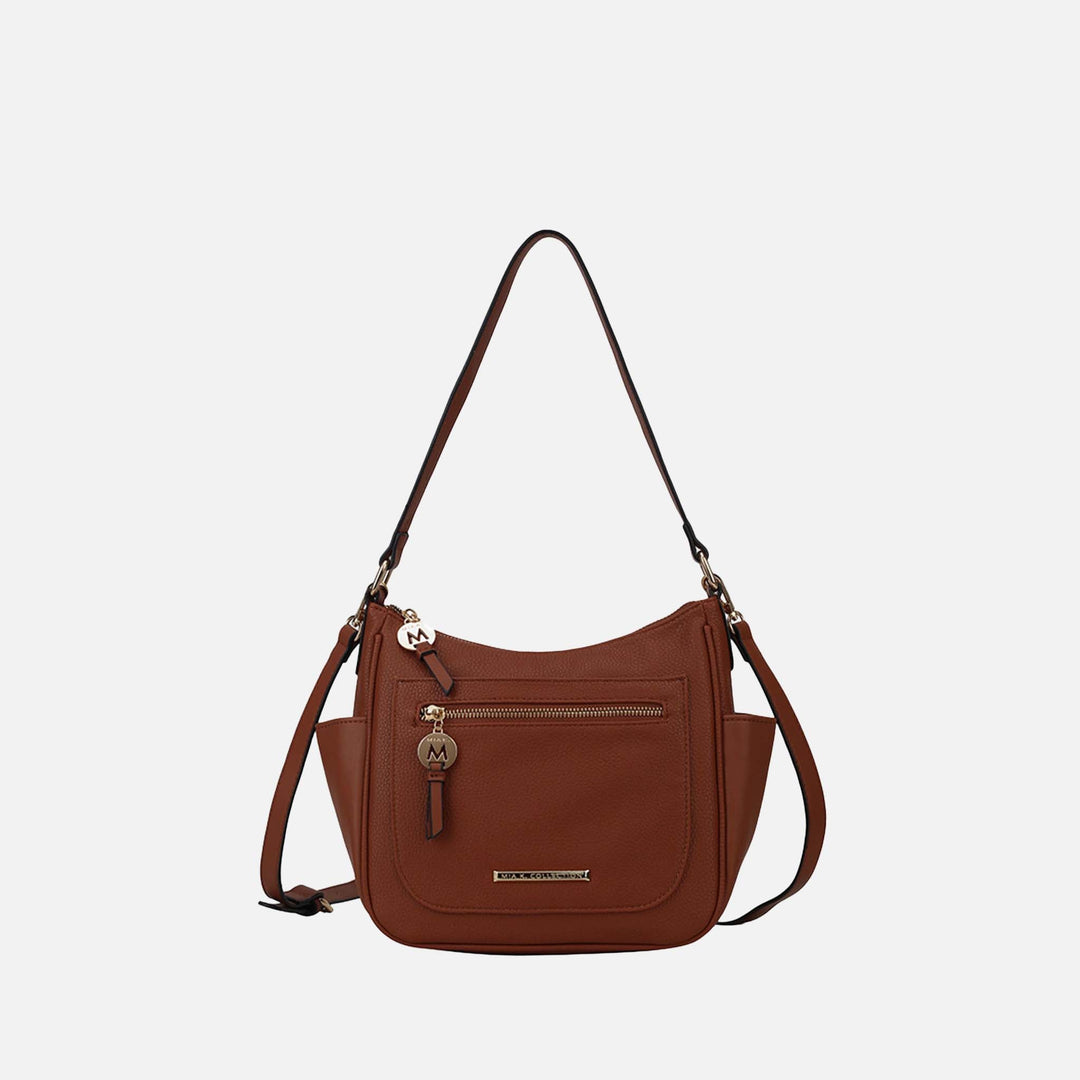 Chocolate MKF Collection By Mia K Wally Shoulder Bag
