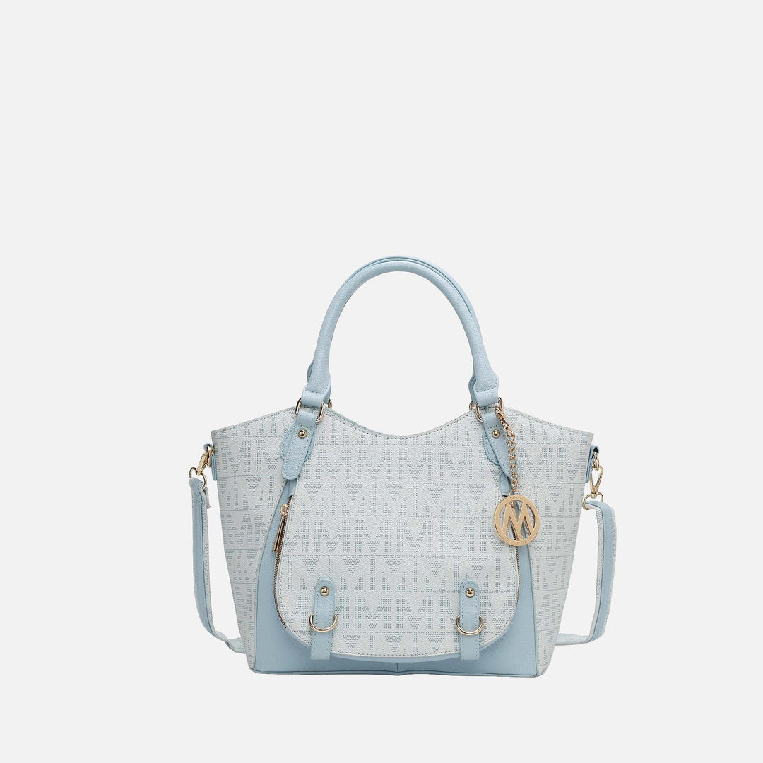 Burgundy MKF Collection By Mia K Fula Signature Shoulder Bag