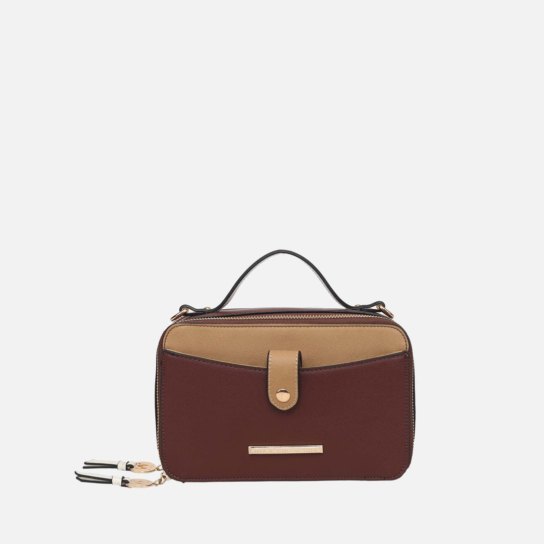 Charcoal Grey MKF Collection By Mia K Oaklynn Camera Bag