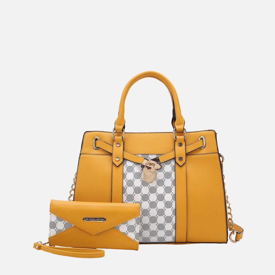 MKF Collection By Mia K Christine Shoulder Bag And Wallet Set