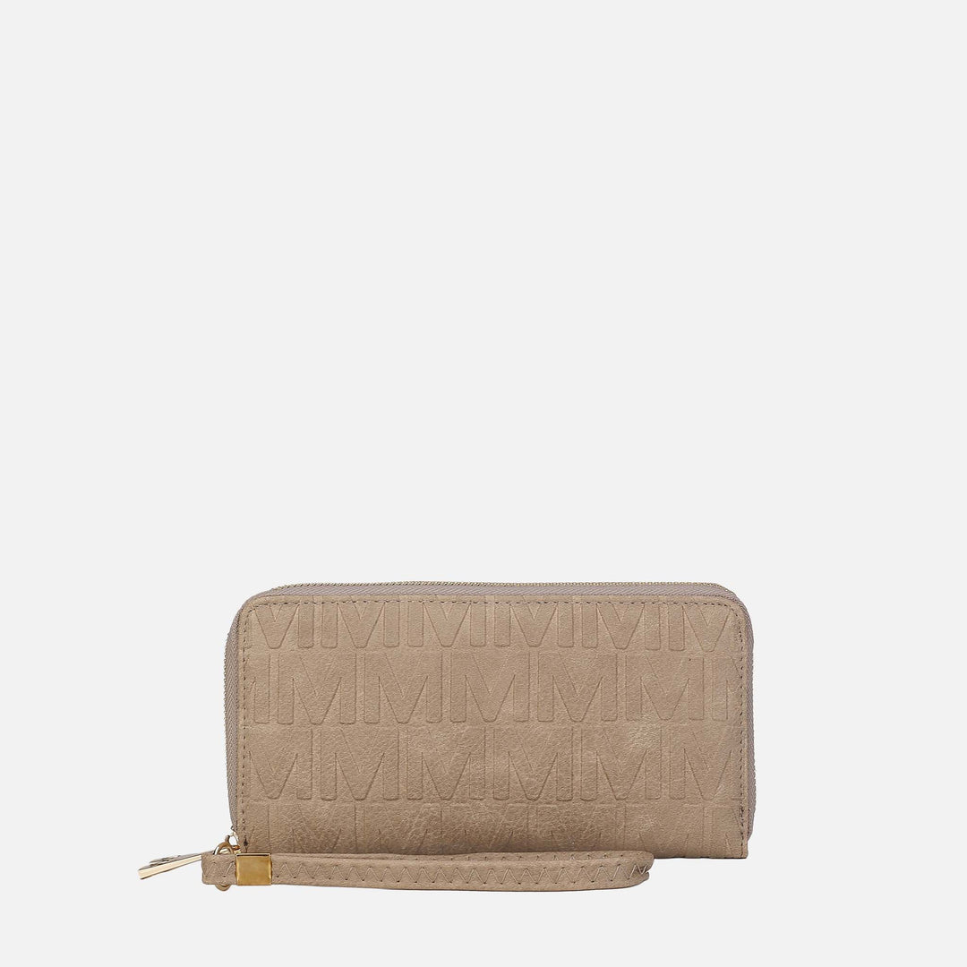 Burgundy MKF Collection By Mia K Aurora Signature Wallet