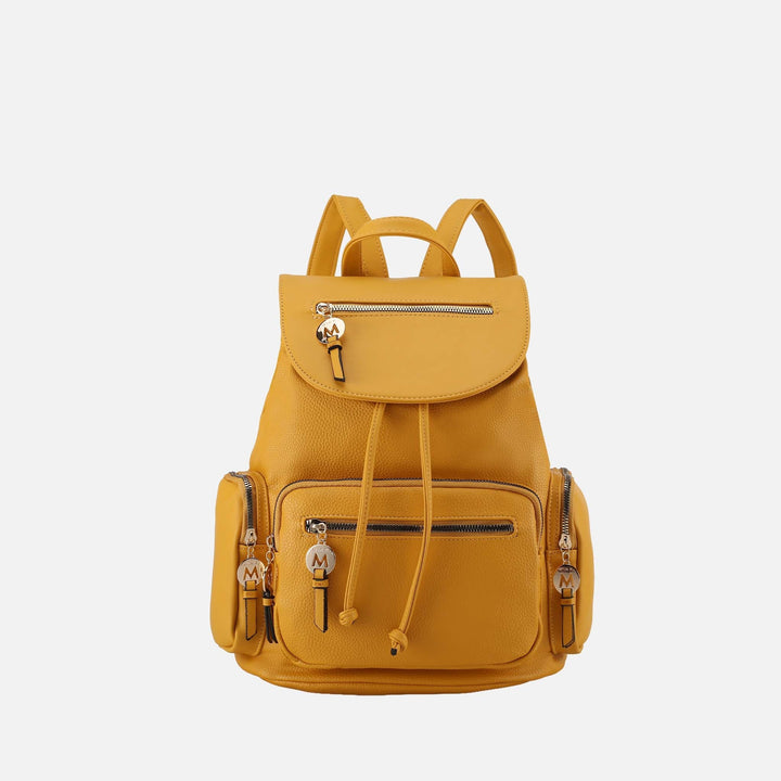 Charcoal Grey MKF Collection By Mia K Ivanna Oversized Backpack