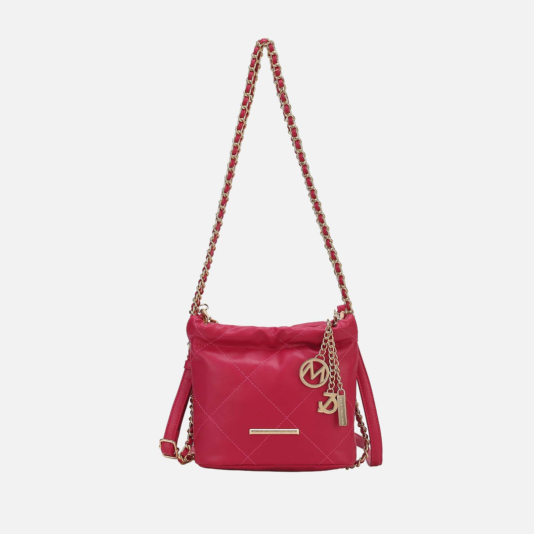 Beige MKF Collection By Mia K Loriana Quilted Bag